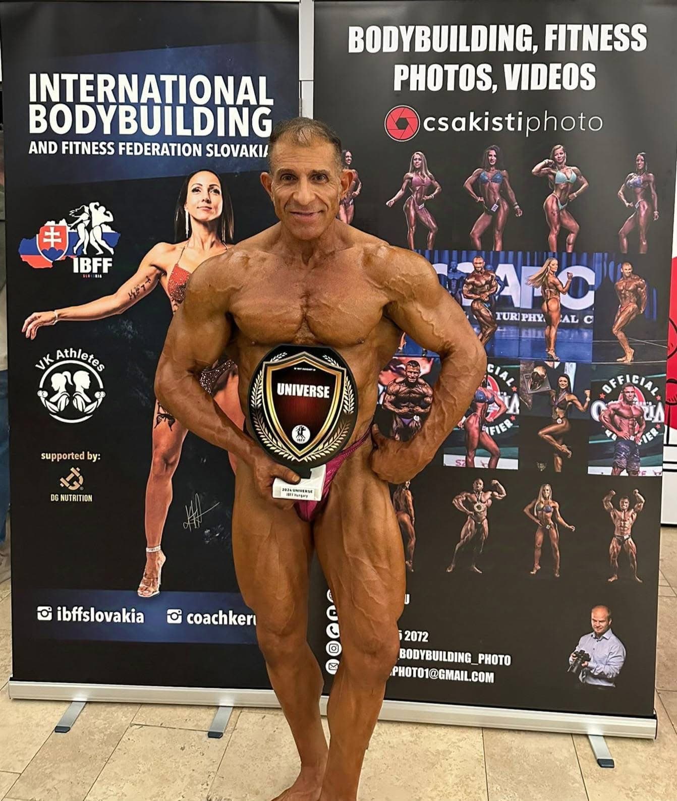 Juan Adrover Planion — Atleta Culturismo Master